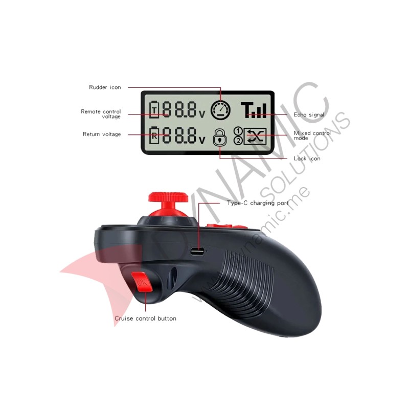 HotRC DS600 2.4GHz 6CH Controller and Receiver Set