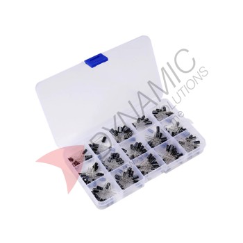 Electrolytic Capacitor Kit 0.1–220uF - 200pcs