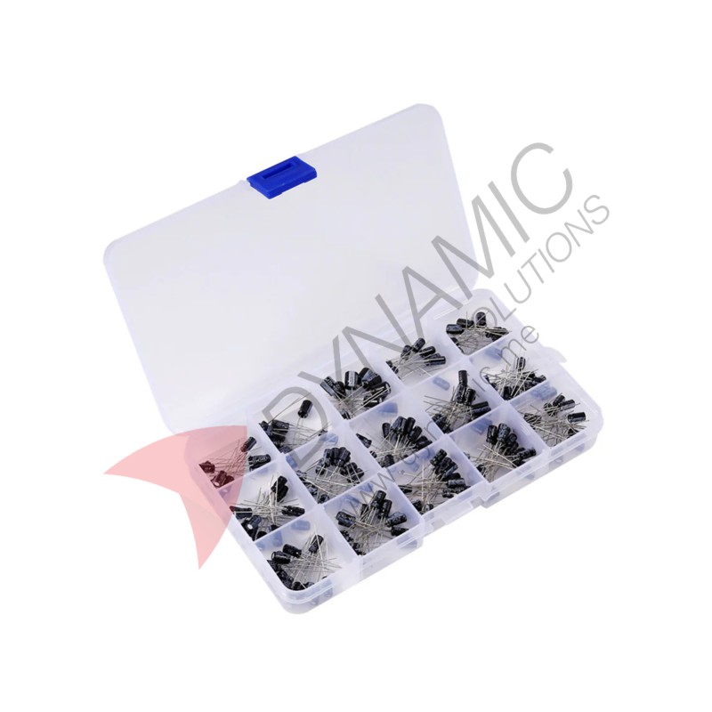 Electrolytic Capacitor Kit 0.1–220uF - 200pcs