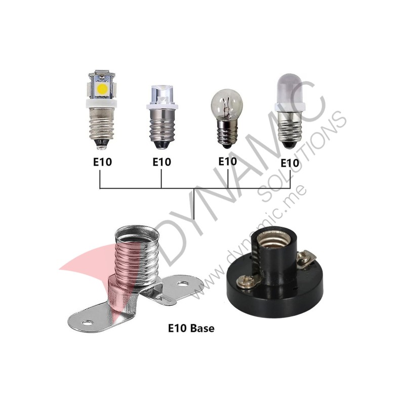 E10 Plastic Bulb Holders for Miniature Lamp E10 Plastic Bulb Holders for Miniature Lamp