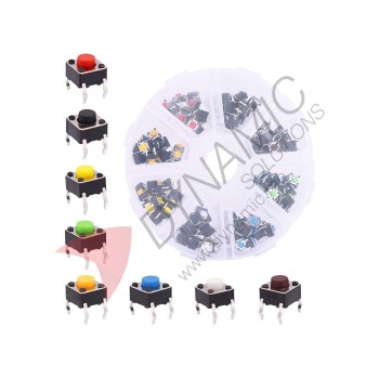 SMT Tactile Button Switch Kit 160pcs 