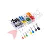 Insulated Tubular Crimp Connector Kit (400pcs, 8 Sizes)