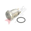 Metal Push Button Switch – Momentary 12V 12mm 4-Pin 