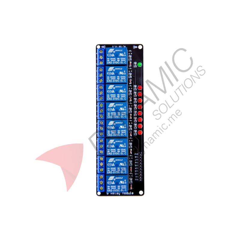 Relay 8 Channels 5V with LED