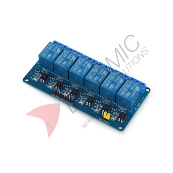 Relay Module 6 Channel 5V 10A