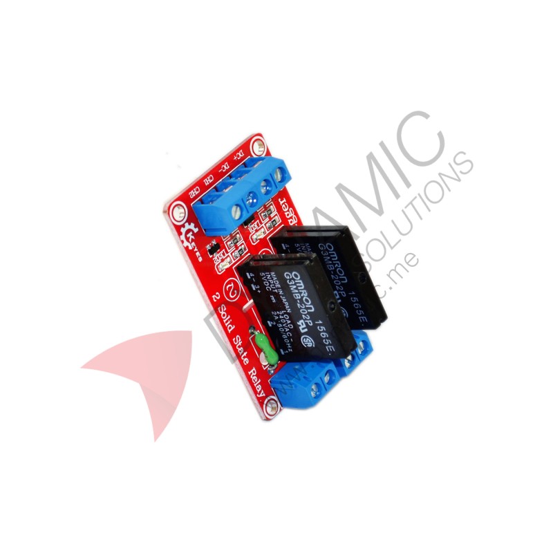 Solid State Relay Module 2 Channels 5V