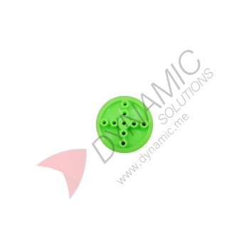 Car Wheel Pulley Green  - 2*30mm 