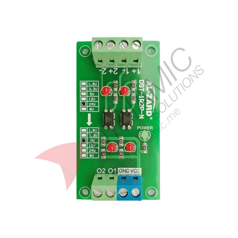 Two Way Optocoupler Isolation Level Voltage Conversion Module Two Way Optocoupler Isolation Level Voltage Conversion Module