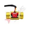 Water Flow Sensor Brass 3/4 Inch (YF-B6 / YF-B5)