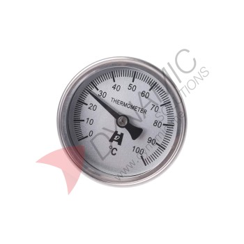 Bi‑metallic Stainless Steel Thermometer WSS‑303  0–100 °C