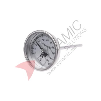 Bi‑metallic Stainless Steel Thermometer WSS‑303  0–100 °C