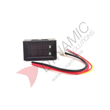 Digital Voltmeter Ammeter DC 100V 50A