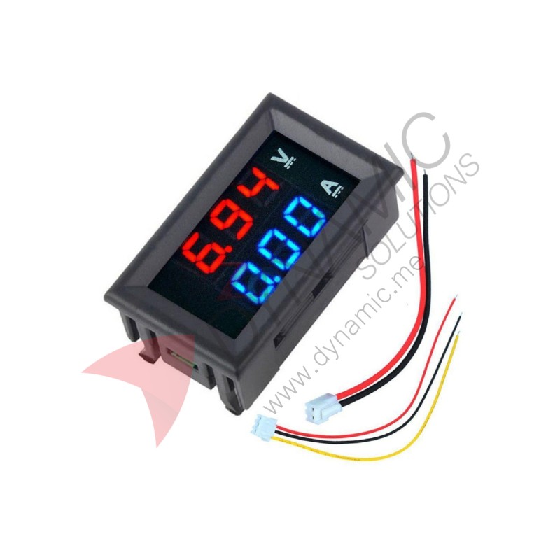 Digital Voltmeter Ammeter DC 100V 50A