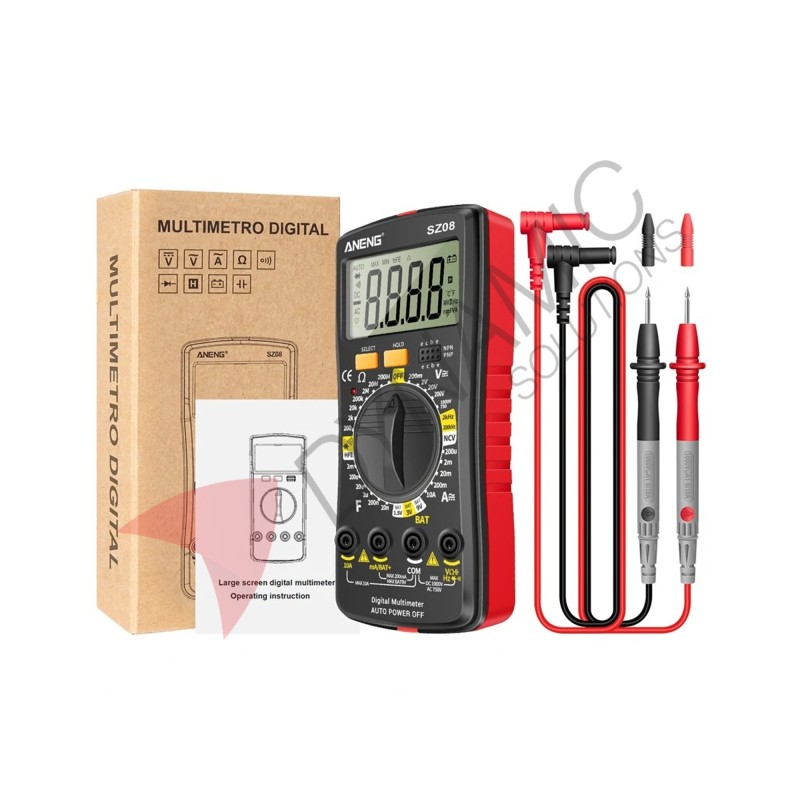 ANENG SZ08 Ultra-thin Digital Multimeter, Auto Voltmeter