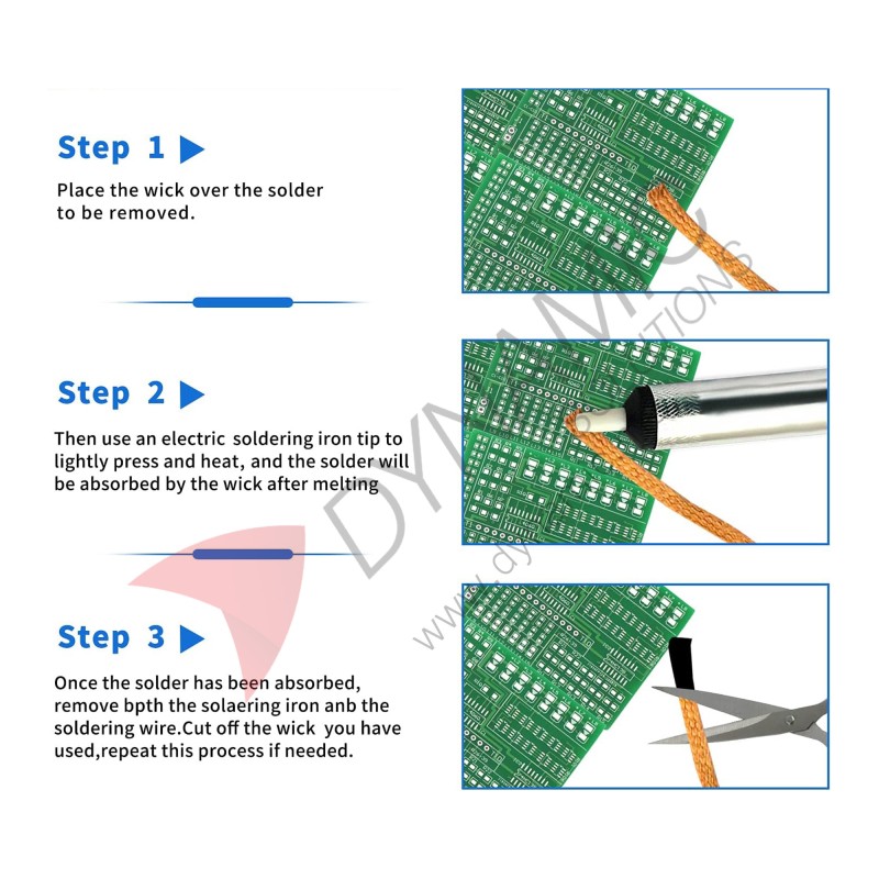 Desoldering Wick Wire CP-2515 2.5mm Desoldering Wick Wire CP-2515 2.5mm