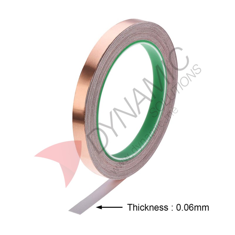 Adhesive Conductive Copper Foil Tape 10mmx25m