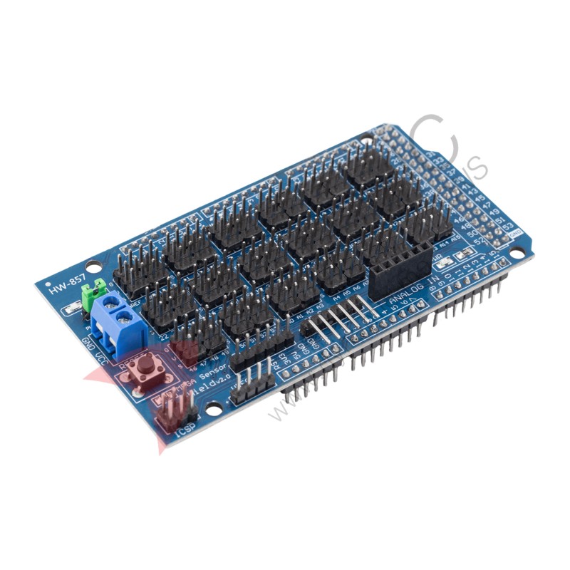 Arduino Mega Sensor Shield V2.0 for MEGA 2560 R3 Arduino Mega Sensor Shield V2.0 for MEGA 2560 R3