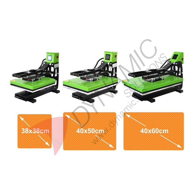 Heat Press Machine 38x38cm 220V Red Heat Press Machine 38x38cm 220V Red