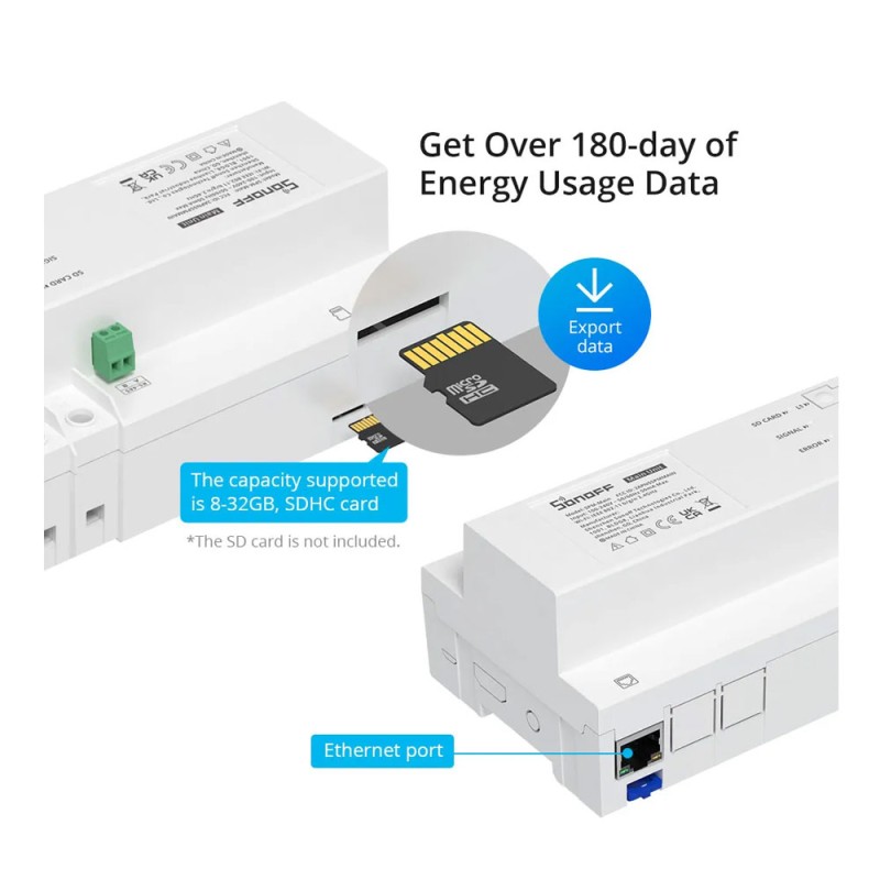 Sonoff Smart Stackable Power Meter (4 Relay)