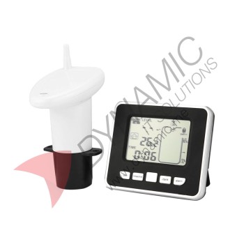 Wireless Ultrasonic Water Tank Level Meter With Temperature Sensor