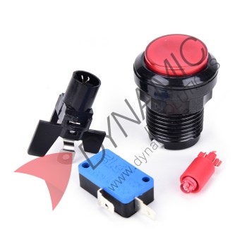 Push Button With Microswitch (32mm) Push Button With Microswitch (32mm)