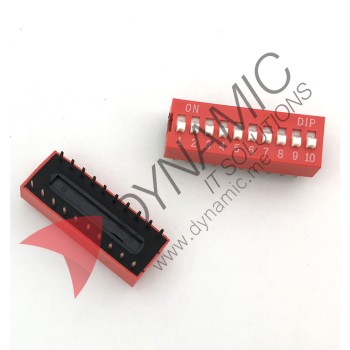 DIP Switch 10 Poles