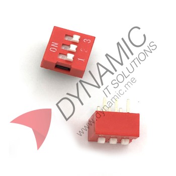 DIP Switch 3 Poles