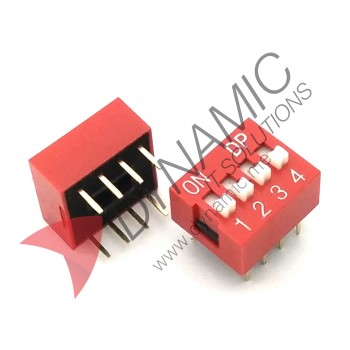 DIP Switch 4 Poles