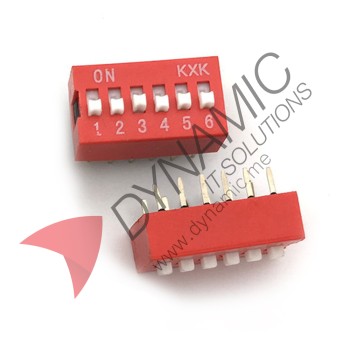 DIP Switch 6 Poles