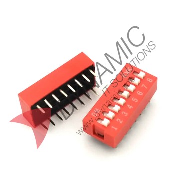 DIP Switch 8 Poles