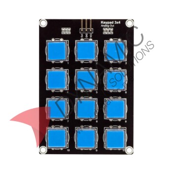 Keypad 12 Key 3x4 Matrix Analog Out