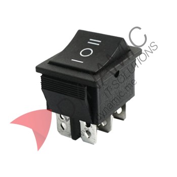 Switch 3 Way ON-OFF-ON 5A (6 pins)