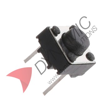 Tactile Push Button 2 Leg 6x6x5mm