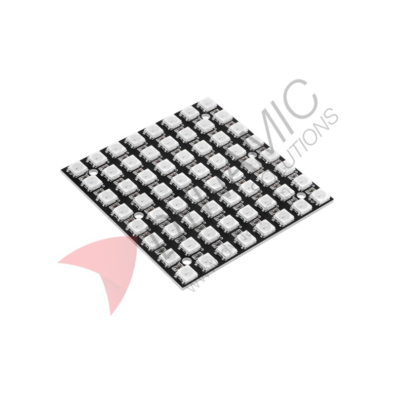 LED RGB WS2812 8x8 Matrix 64 Bit LED RGB WS2812 8x8 Matrix 64 Bit