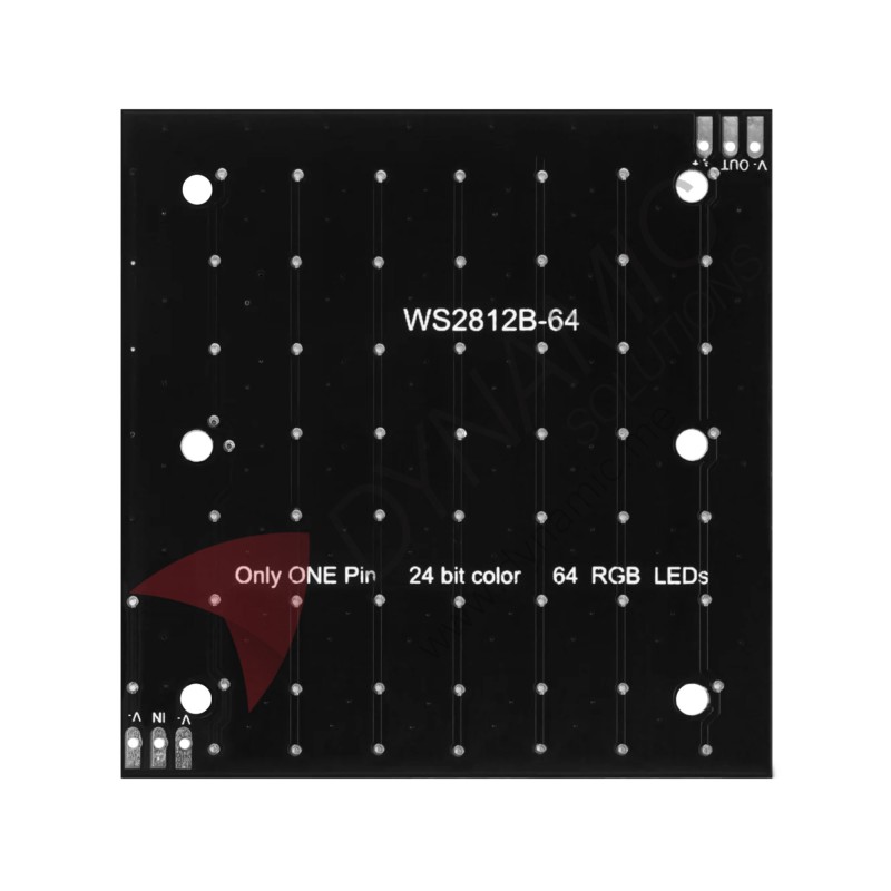 LED RGB WS2812 8x8 Matrix 64 Bit LED RGB WS2812 8x8 Matrix 64 Bit