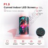Curved Indoor LED, P1.9, 1R1G1B, Real Pixel