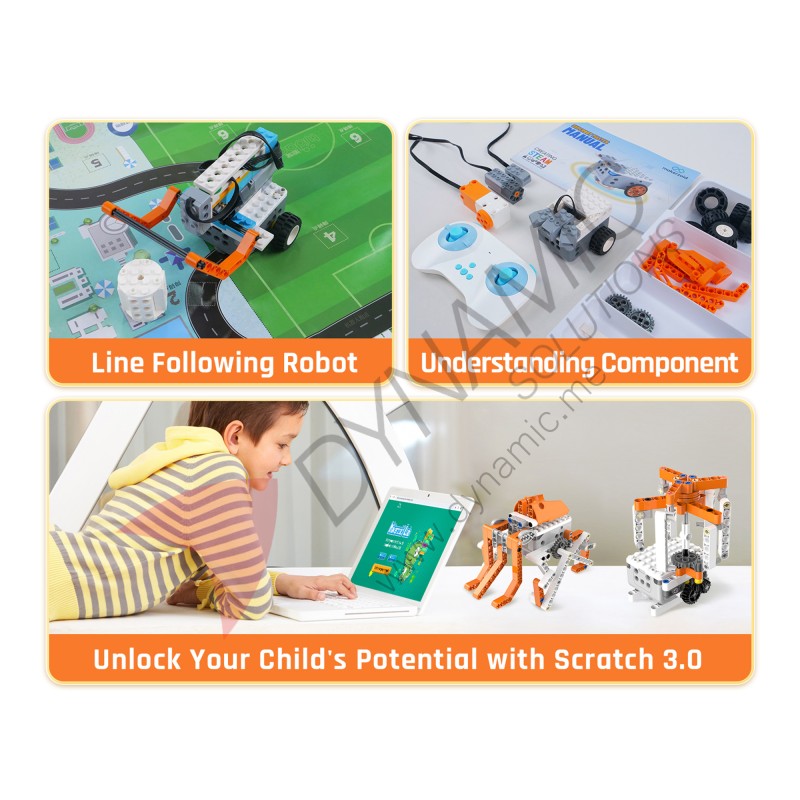 Makerzoid Superbot Master Premium - 230+ Bricks (Age 6+) Makerzoid Superbot Master Premium - 230+ Bricks (Age 6+)