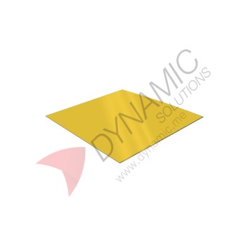 Mirror Yellow Acrylic/Plexi 2mm - One Side 