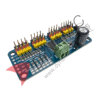 16 Channel 12-bit PWM/Servo Driver - I2C Interface - PCA9685