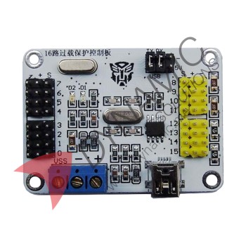 16 channel Servo Motor USB UART Controller Driver 16 channel Servo Motor USB UART Controller Driver