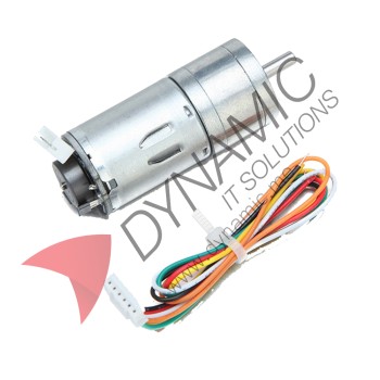 DC Motor with Gearbox and Encoder JGA25-370