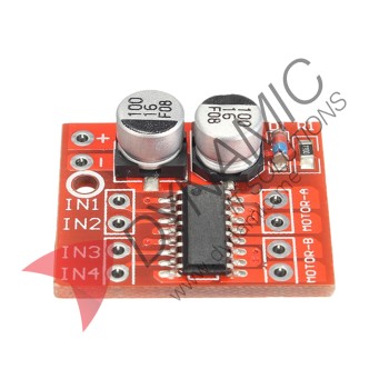 Dual Channel DC Motor Driver PWM Speed H-Bridge Stepper L298N