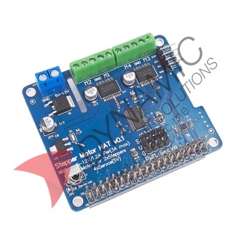Raspberry Pi Stepper Motor Robot Expansion Board Servo HAT