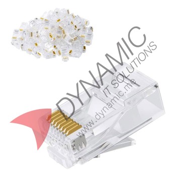 Network RJ45 8P8C Connector Pack (50 pcs)