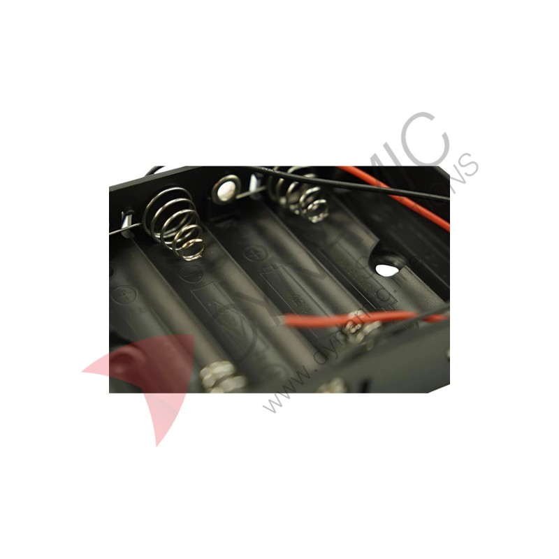 Battery Holder Case 6xAA 9V