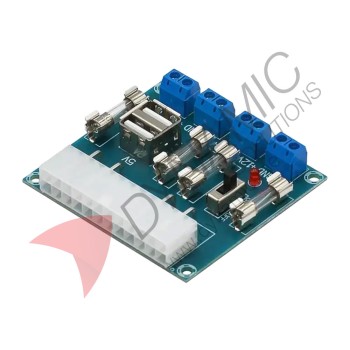 Breakout Board for Desktop Computer ATX Power Supply 24 Pins (HU-M28)