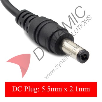 Power Supply Adapter DC Plug - 12V 5A Power Supply Adapter DC Plug - 12V 5A
