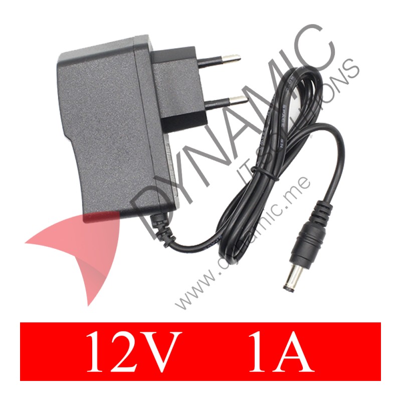 Power Supply Adapter DC Plug - 12V 1A Power Supply Adapter DC Plug - 12V 1A