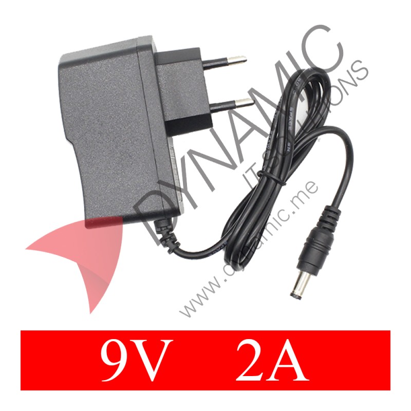Power Supply Adapter DC Plug - 9V 2A Power Supply Adapter DC Plug - 9V 2A