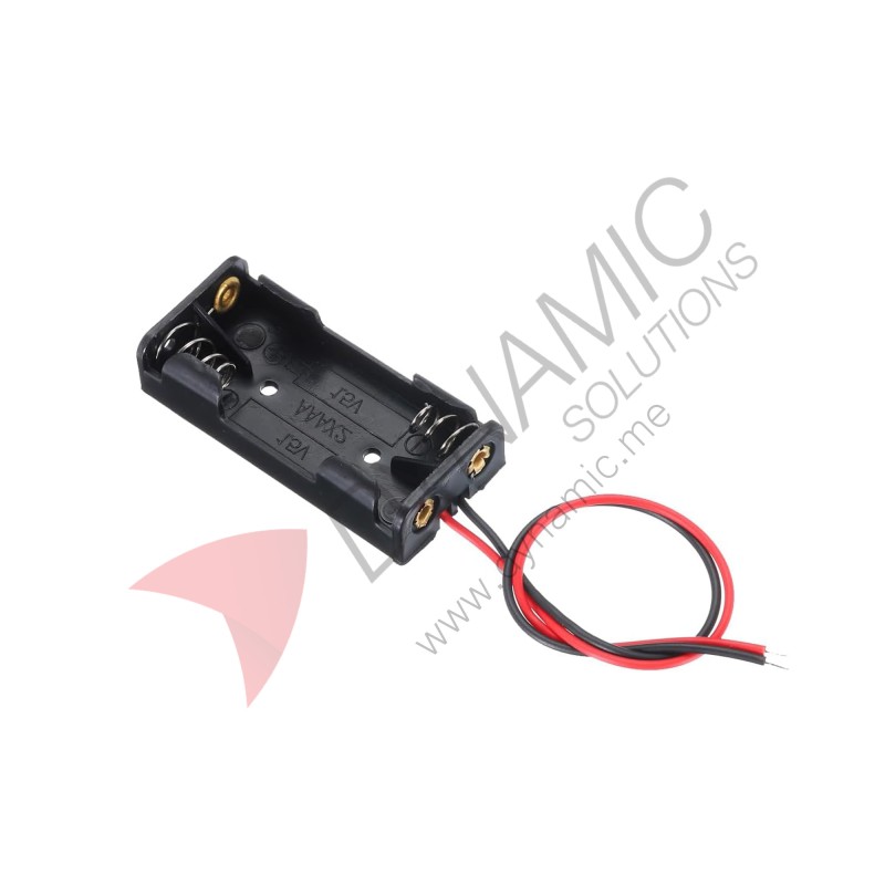 Battery Holder Case 2xAAA